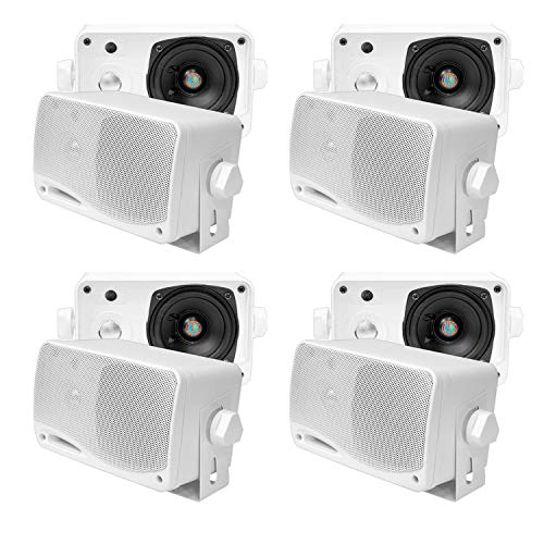 Amazon.co.jp: Pyle PLMR24 200W 3ウェイ マリンオーディオスピーカー
